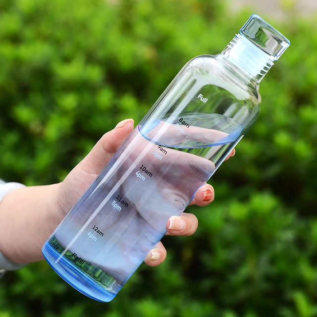 glass water bottle