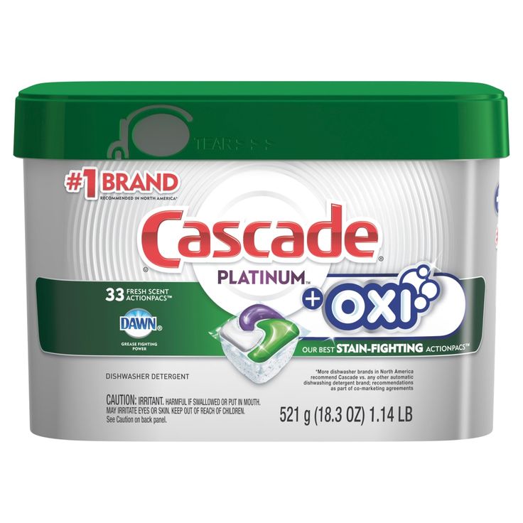 is cascade dishwasher detergent toxic