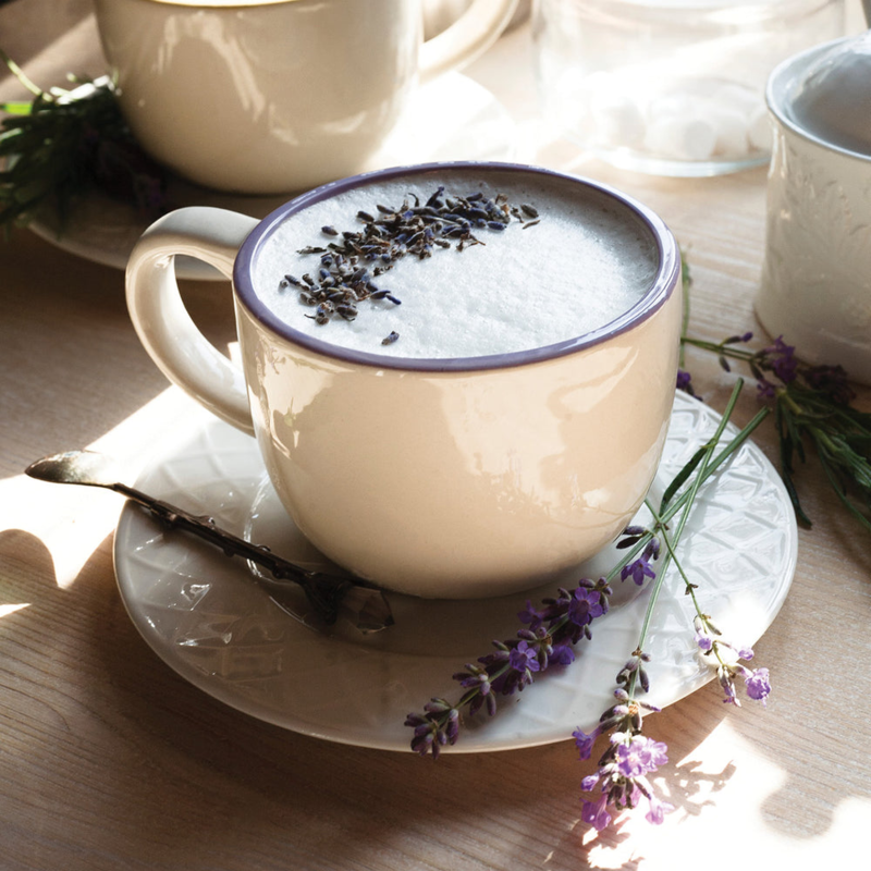Earl Grey tea latte