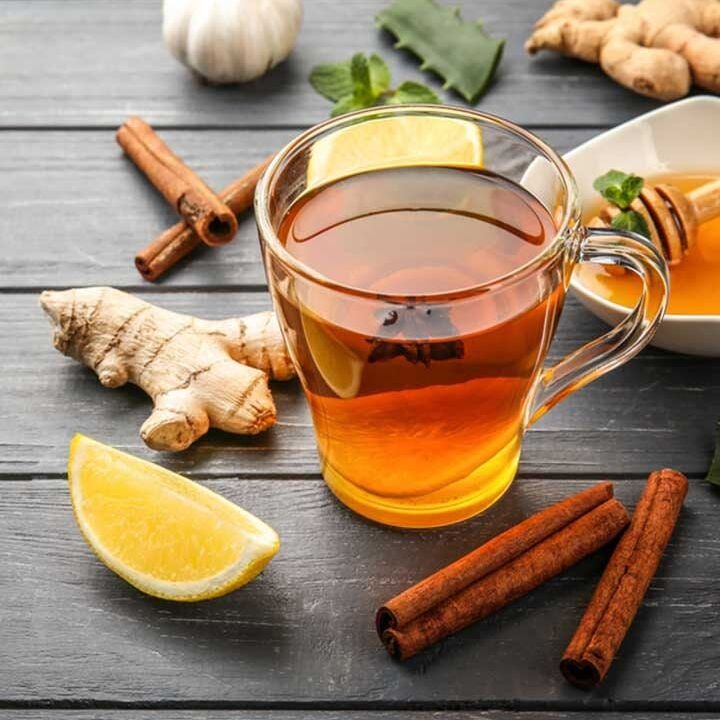 Cinnamon-infused tea
