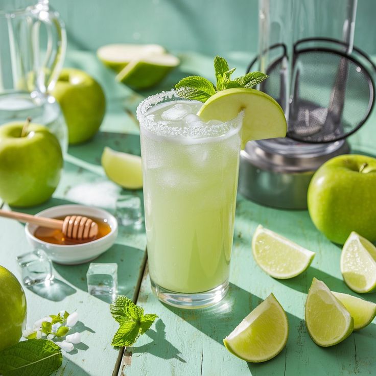 what's in a green tea shot