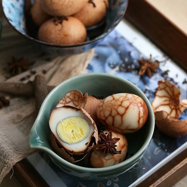 Chinese tea eggs