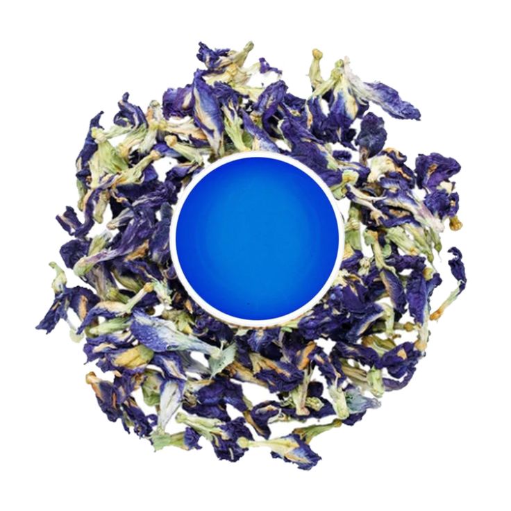 The Tea Shore Blue Pea Flower