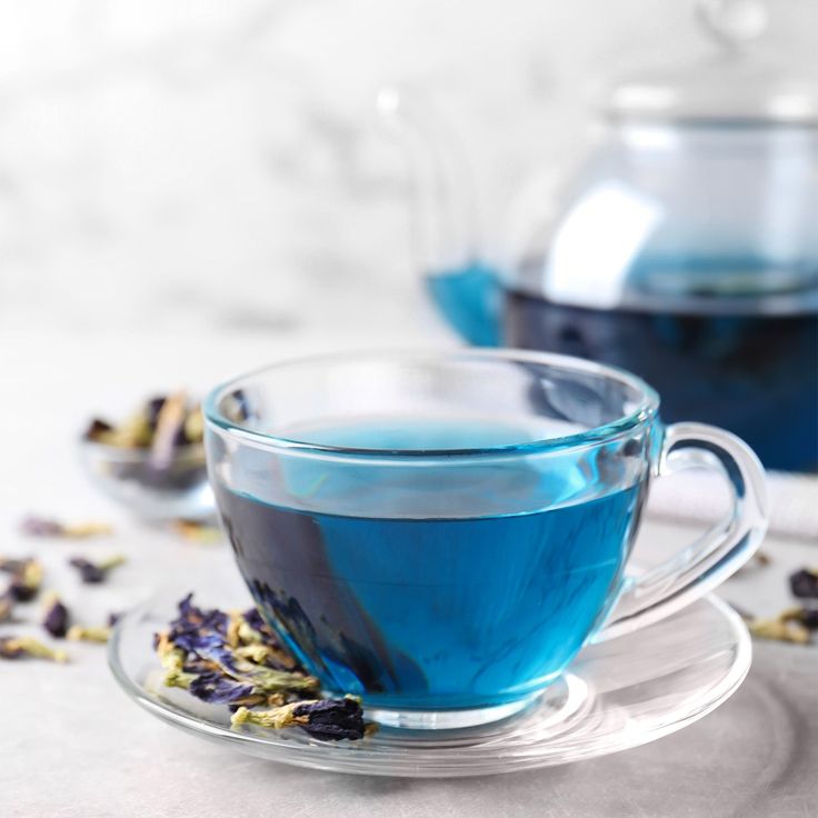 blue tea