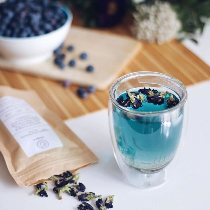 Butterfly pea tea
