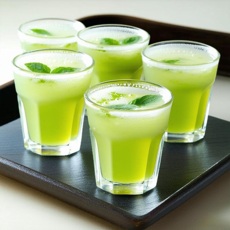 green tea shot