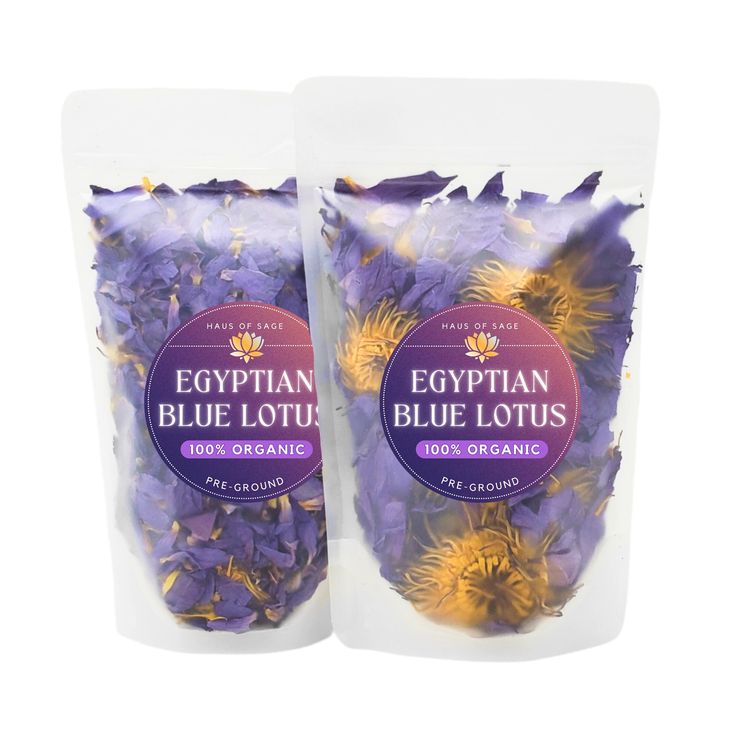 100% Organic Blue Lotus Whole Flower 