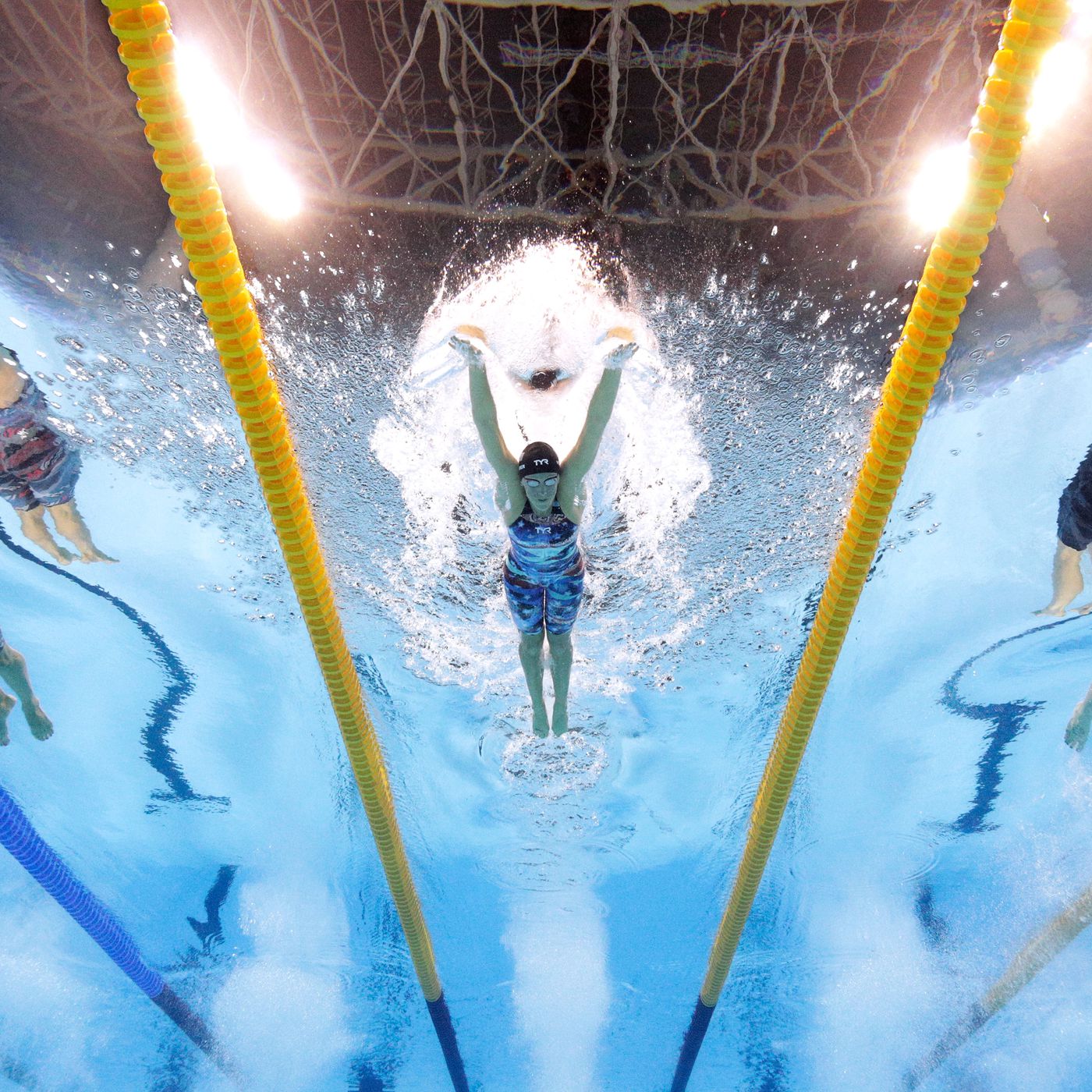 olympics swimming results