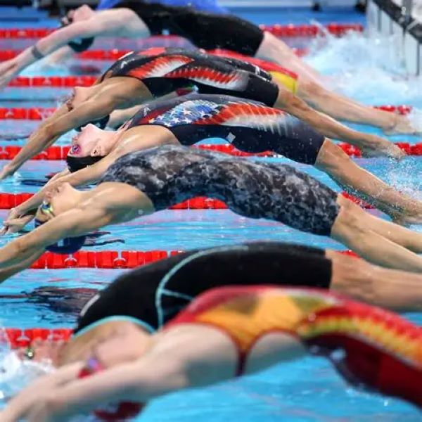 olympics swimming results